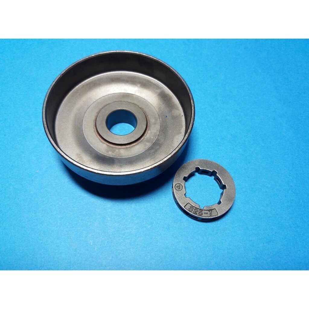 Clutch Assembly Bearing Drum .325 7T suitable for Husqvarna 50 51 55 254 chainsaw 3