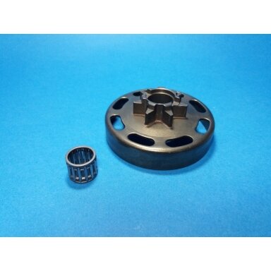 Clutch Drum .325 7T & Needle Bearing Assembly suitable for Husqvarna 435 440 Jonsered CS2240 McCulloch CS410 chainsaw