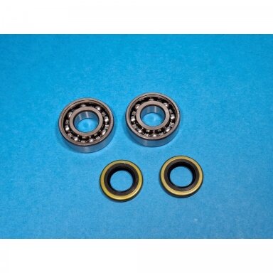 Crankshaft Bearings & Sealing Kit suitable for Husqvarna 40 45 49 50 51 55 254 257 357 359 Jonsered 2041 2045 2050 2159 CS2156 CS2159 chainsaw