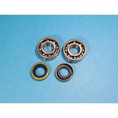 Crankshaft Bearings & Sealing suitable for Husqvarna 61 66 266 268 272 Jonsered 625 630 670 chainsaw
