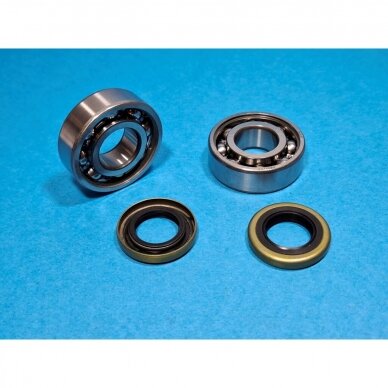 Crankshaft Bearings & Sealing Kit suitable for Husqvarna 40 45 49 50 51 55 254 257 357 359 Jonsered 2041 2045 2050 2159 CS2156 CS2159 chainsaw 1 Crankshaft Bearings & Sealing Kit suitable for Husqvarna 40 45 49 50 51 55 254 257 357 359 Jonsered 2041 2045 2050 2159 CS2156 CS2159 chainsaw 1