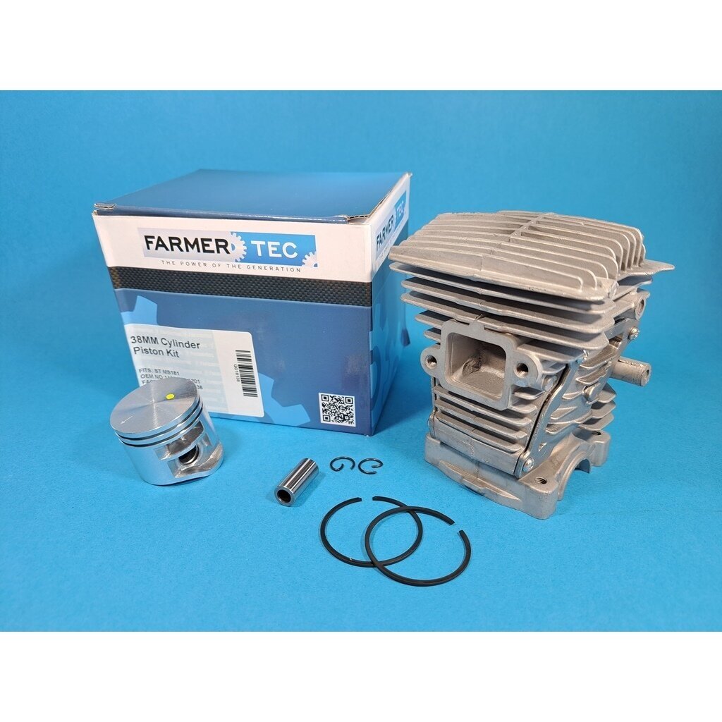Cylinder & Piston Kit 38mm suitable for STIHL MS181 chainsaw 1139 020 1201 Cylinder & Piston Kit 38mm suitable for STIHL MS181 chainsaw 1139 020 1201