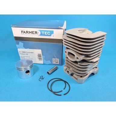Cylinder & Piston Kit 41.1mm suitable for Partner 350 351 352 370 371 382 390 391 401 420 421 422 Jonsered CS2137 McCULLOCH 338 436 438 440 chainsaw 530012550