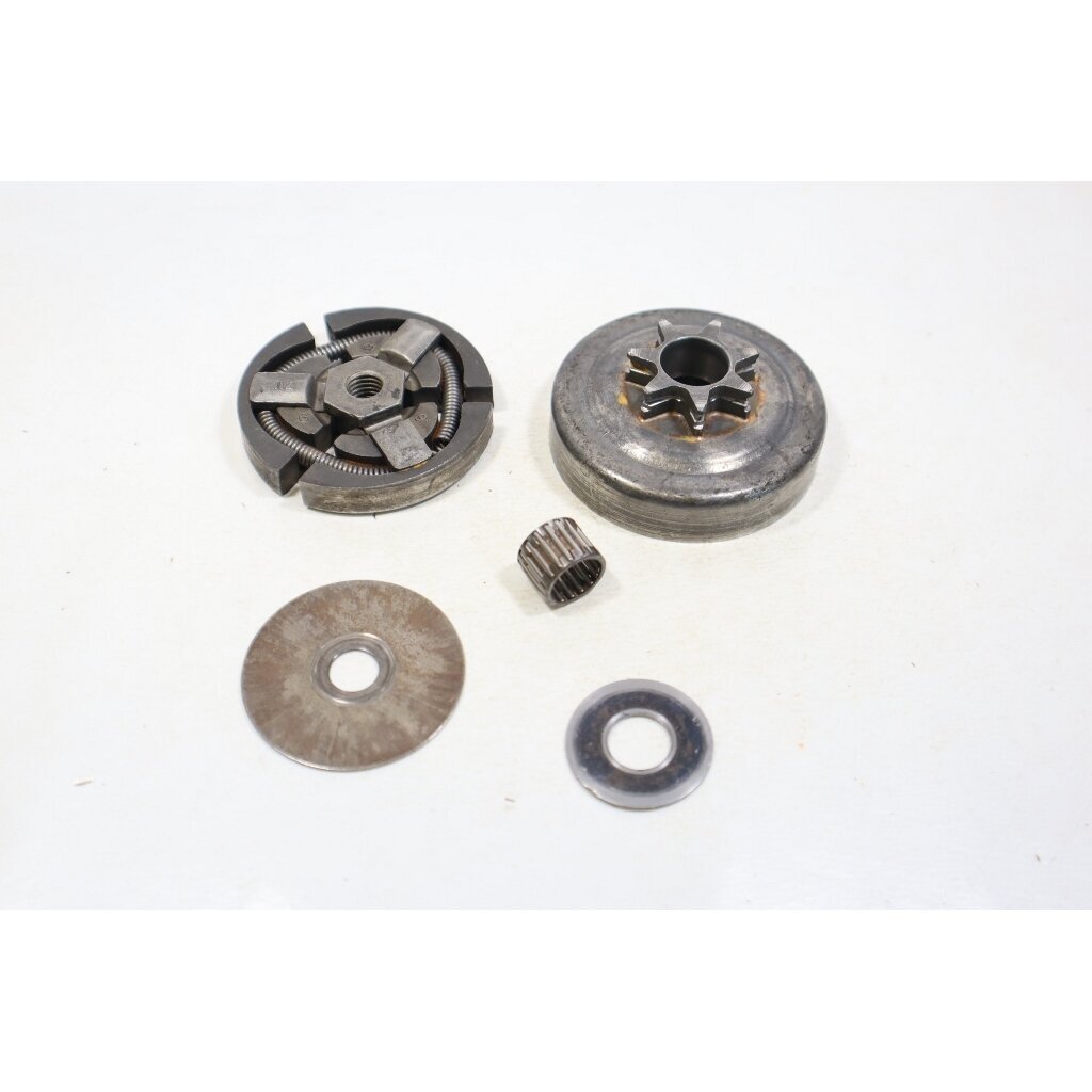 Genuine Clutch Assembly .325 8T Husqvarna 40 45 Jonsered 2041 2045 2050 Partner 400 410 450 460 490 510 chainsaw