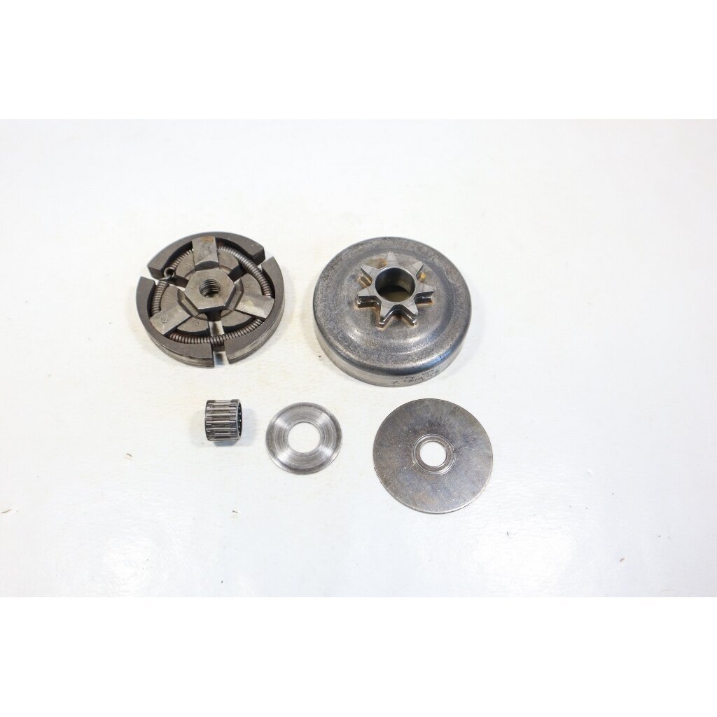 Genuine Clutch Assembly .325 8T Husqvarna 40 45 Jonsered 2041 2045 2050 Partner 400 410 450 460 490 510 chainsaw Genuine Clutch Assembly .325 8T Husqvarna 40 45 Jonsered 2041 2045 2050 Partner 400 410 450 460 490 510 chainsaw