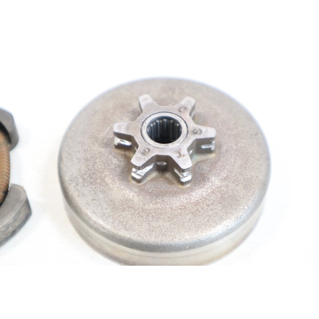 Genuine Clutch Assembly 3/8 6T Husqvarna 120 235 236 240 Jonsered CS2234 CS2238 McCULLOCH CS340 CS380 chainsaw 1