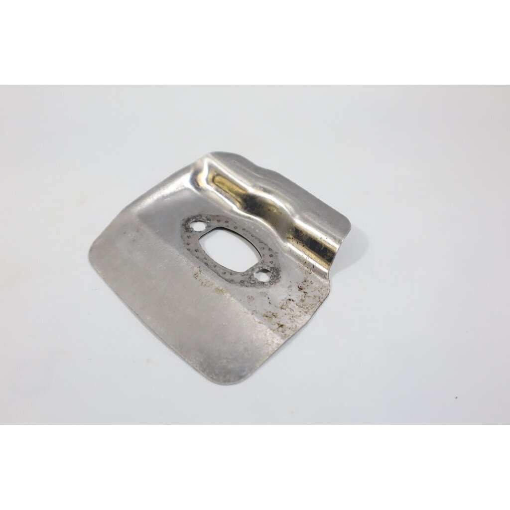 Genuine Muffler Plate Heat Shield Deflector Husqvarna 130 135 Mark II chainsaw 4 Genuine Muffler Plate Heat Shield Deflector Husqvarna 130 135 Mark II chainsaw 4