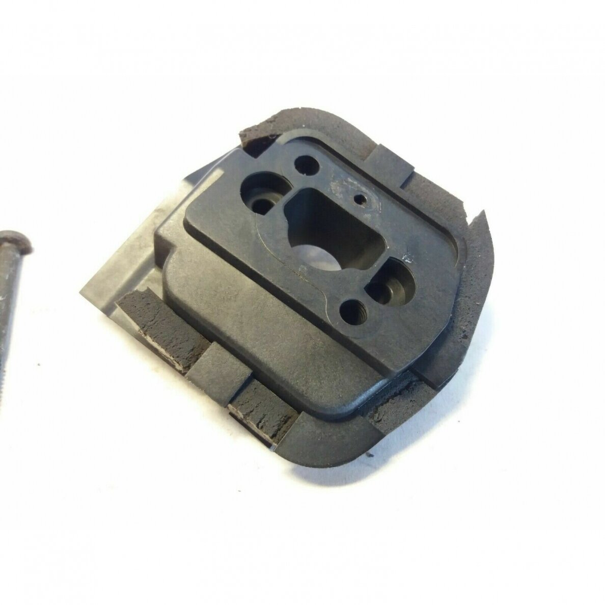 Genuine Carburetor Mounting Intake Manifold Homelite i3350b chainsaw 04619 4 Genuine Carburetor Mounting Intake Manifold Homelite i3350b chainsaw 04619 4