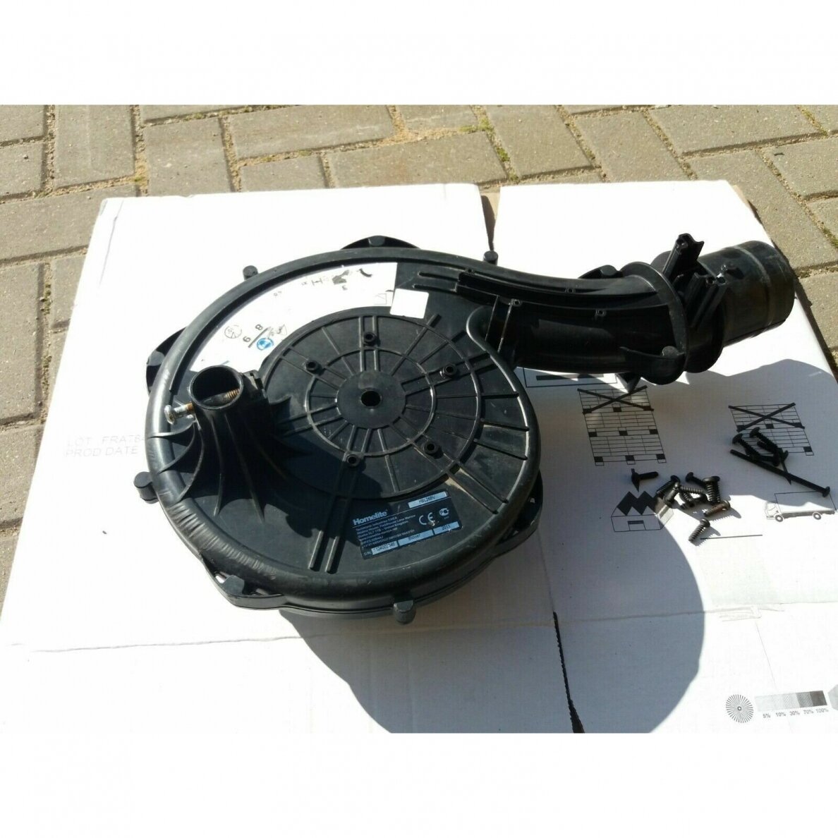 Genuine Housing Lower Upper Parts Homelite HBL26BV blower Genuine Housing Lower Upper Parts Homelite HBL26BV blower