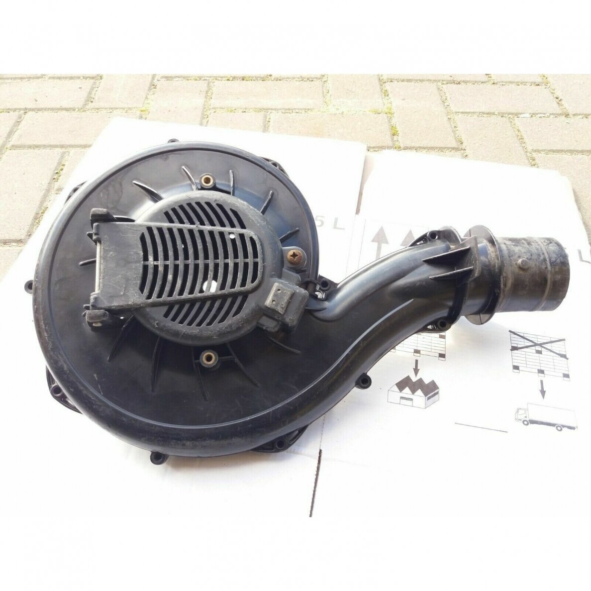 Genuine Housing Lower Upper Parts Homelite HBL26BV blower 3