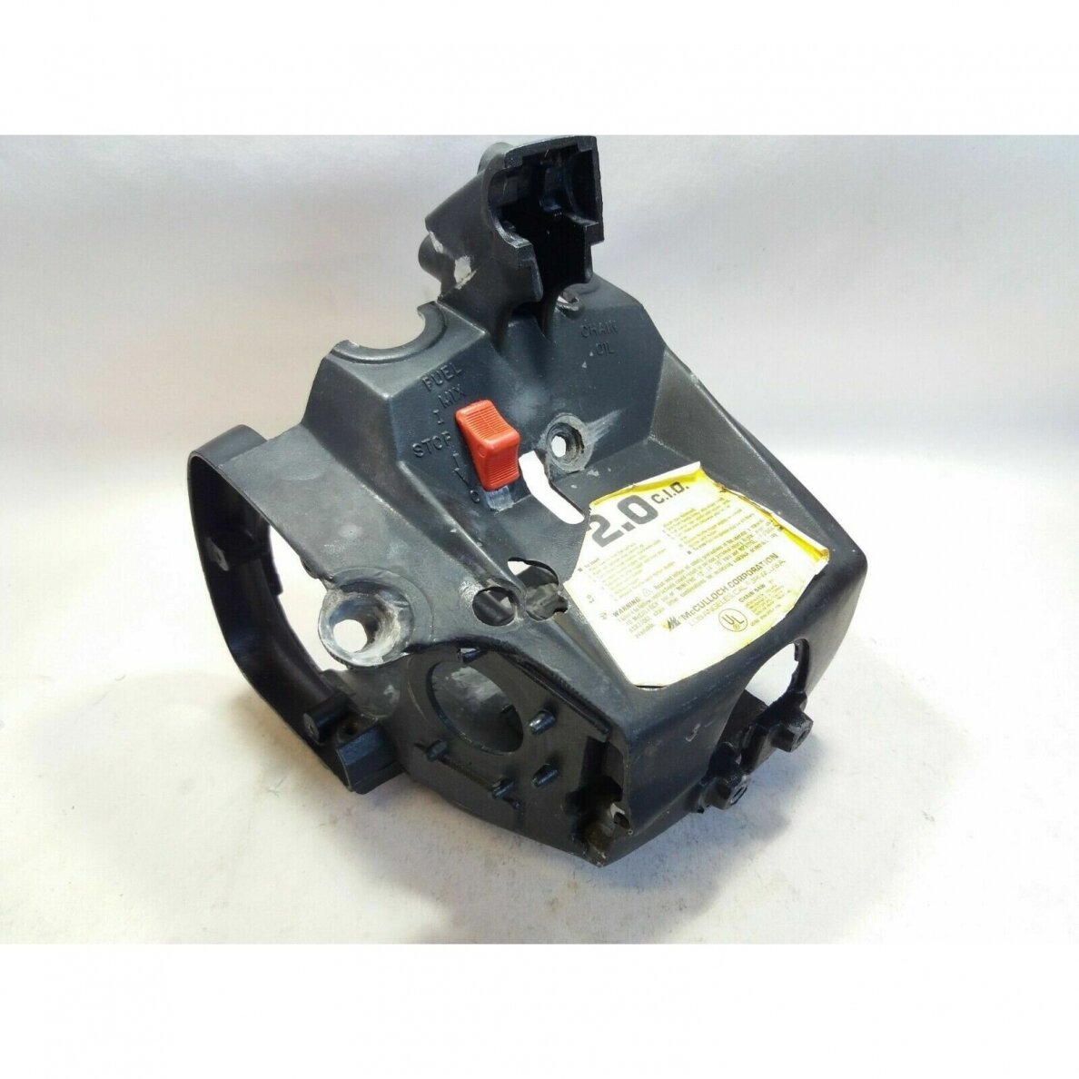 Genuine Main Body Cover Mcculloch Eager Beaver 2.0 CID chainsaw Genuine Main Body Cover Mcculloch Eager Beaver 2.0 CID chainsaw