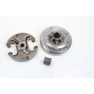 Genuine Clutch Assembly .325 7T Husqvarna 340 345 346 350 351 353 Jonsered CS2141 CS2145 CS2147 CS2150 CS2152 CS2153 chainsaw