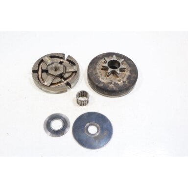 Genuine Clutch Assembly .325 7T Husqvarna 40 45 Jonsered 2041 2045 2050 Partner 400 410 450 460 490 510 chainsaw