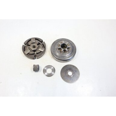 Genuine Clutch Assembly .325 8T Husqvarna 40 45 Jonsered 2041 2045 2050 Partner 400 410 450 460 490 510 chainsaw