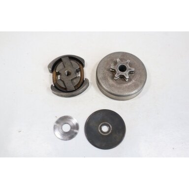 Genuine Clutch Assembly 3/8 6T Husqvarna 120 235 236 240 Jonsered CS2234 CS2238 McCULLOCH CS340 CS380 chainsaw