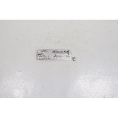 Genuine Identification Plate Sachs Dolmar 115 chainsaw
