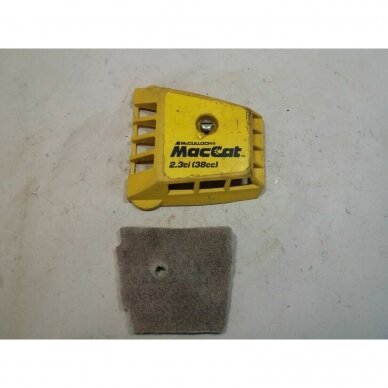 Genuine Air Filter Cover Mcculloch MacCat 2.3 ci 38cc chainsaw 215481 Genuine Air Filter Cover Mcculloch MacCat 2.3 ci 38cc chainsaw 215481