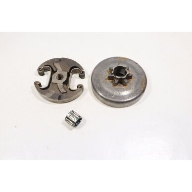 Genuine Clutch Assembly .325 7T Husqvarna 455 460 461 Jonsered CS2255 chainsaw Genuine Clutch Assembly .325 7T Husqvarna 455 460 461 Jonsered CS2255 chainsaw