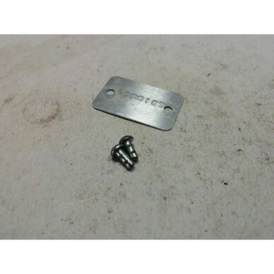 Genuine Identification Plate Husqvarna 141 chainsaw 1 Genuine Identification Plate Husqvarna 141 chainsaw 1