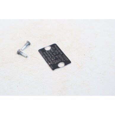 Genuine Identification Plate Husqvarna Jonsered chainsaw 582086964 1 Genuine Identification Plate Husqvarna Jonsered chainsaw 582086964 1