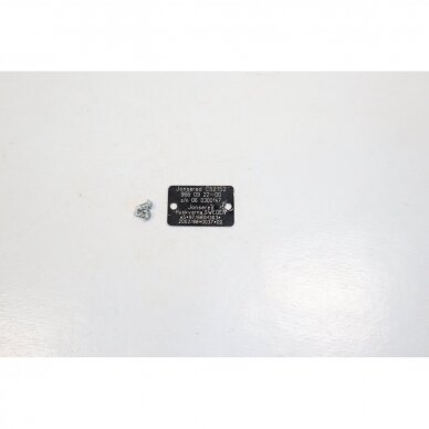 Genuine Identification Plate Jonsered CS2152 chainsaw Genuine Identification Plate Jonsered CS2152 chainsaw