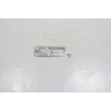 Genuine Identification Plate Sachs Dolmar 115 chainsaw Genuine Identification Plate Sachs Dolmar 115 chainsaw