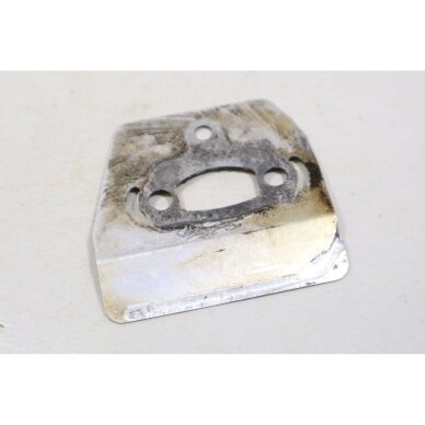 Genuine Muffler Back Plate Heat Deflector Husqvarna 36 41 136 137 141 142 Jonsered 2036 chainsaw 530037640 3