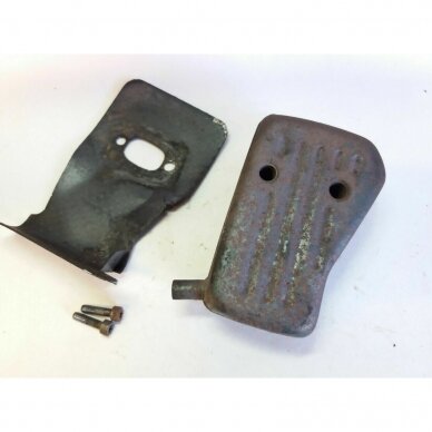 Genuine Muffler Exhaust Stiga SB30 Brushcutter Trimmer 4122140 Genuine Muffler Exhaust Stiga SB30 Brushcutter Trimmer 4122140