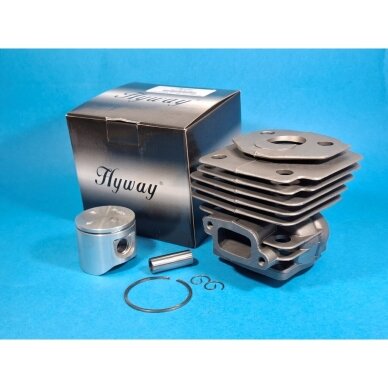 HYWAY Cylinder & Piston Kit 46mm Nikasil suitable for Husqvarna 357 359 Jonsered CS2156 CS2159 chainsaw 537157302 HYWAY Cylinder & Piston Kit 46mm Nikasil suitable for Husqvarna 357 359 Jonsered CS2156 CS2159 chainsaw 537157302
